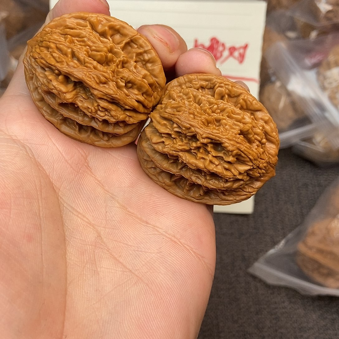 核桃麦穗虎头40尺寸编号014