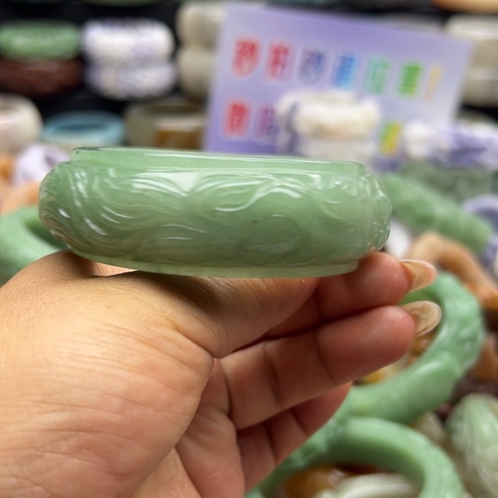 石英岩玉手镯未镶嵌❥****ₒ