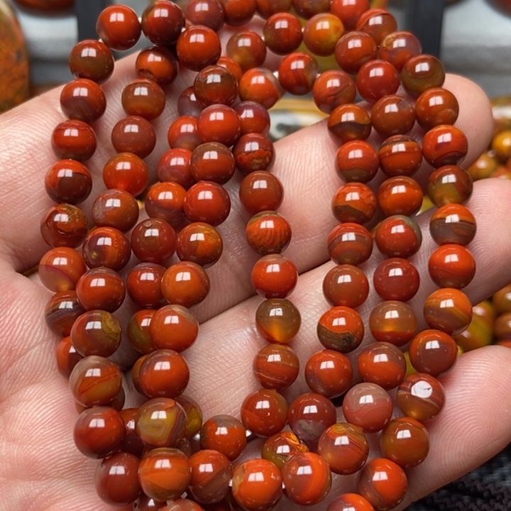 玛瑙/玉髓项链未镶嵌山*1