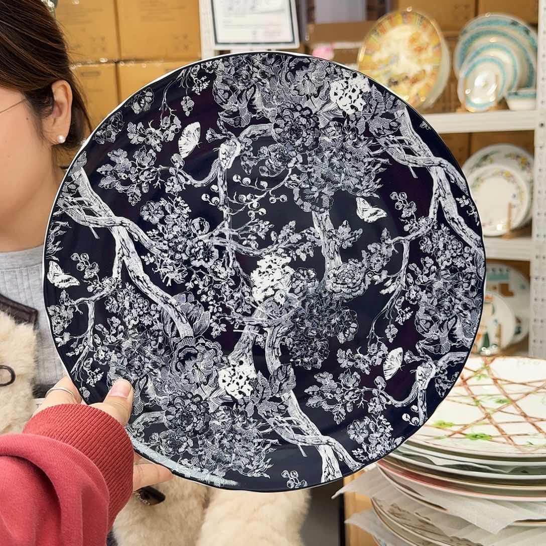 骨瓷高骨12英寸平盘30.5cm一个
