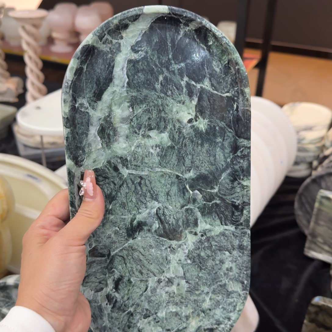 石材普拉达绿赛道盘