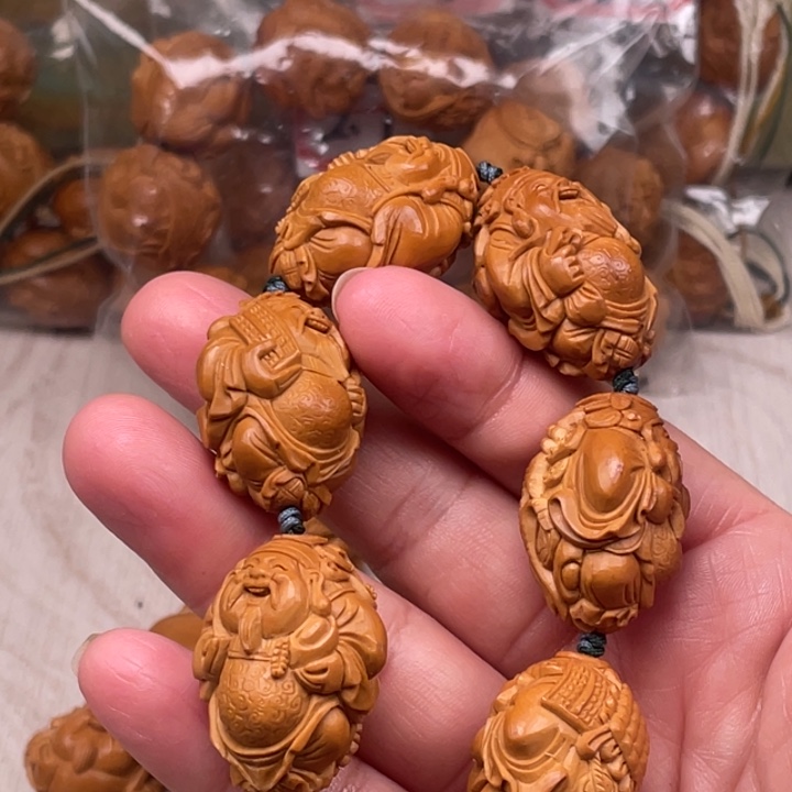 白***切吊坠橄榄核橄榄核