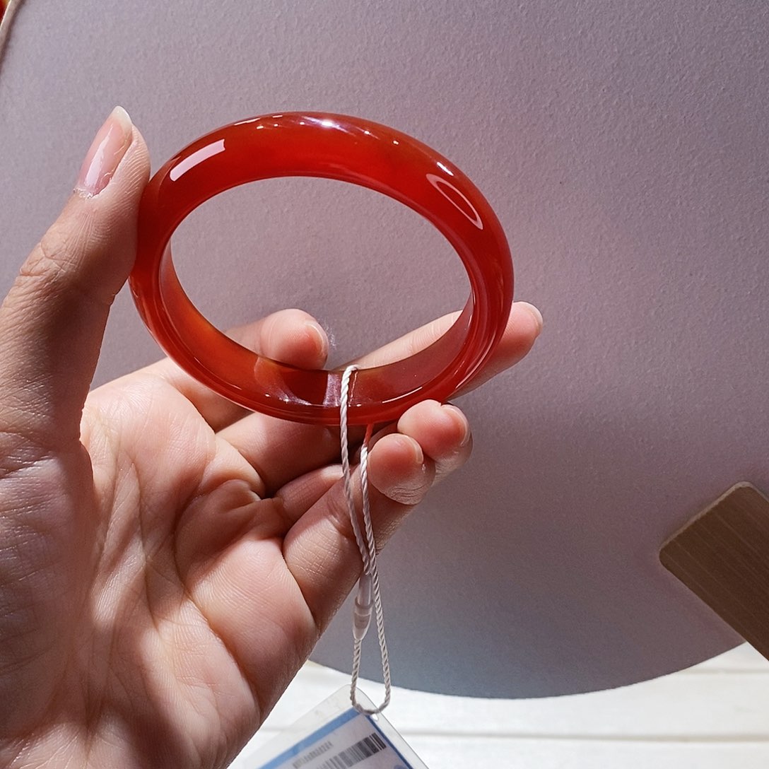 玛瑙/玉髓手镯未镶嵌53.3