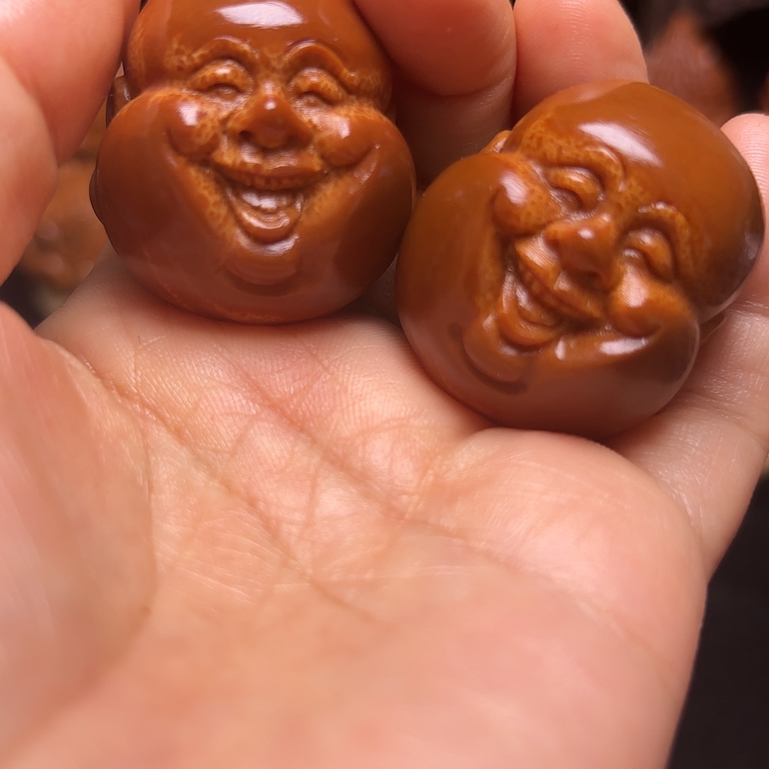 橄榄核手串/手链笑佛