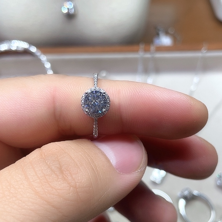 坠链均925银珐琅18圈口