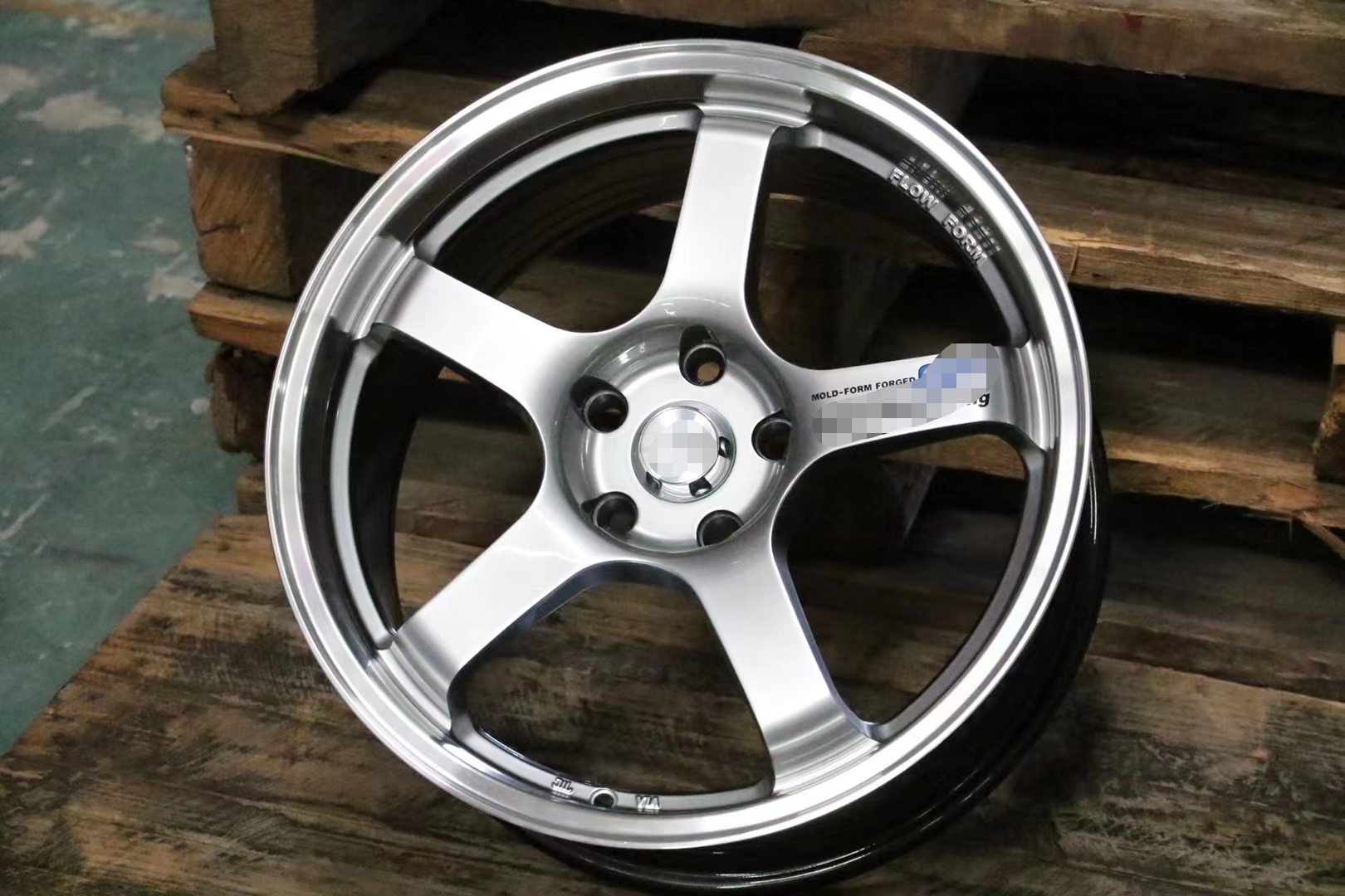 旋压工艺五角星轮毂18寸15到19寸适用雅阁思域宝马奥迪改装外观