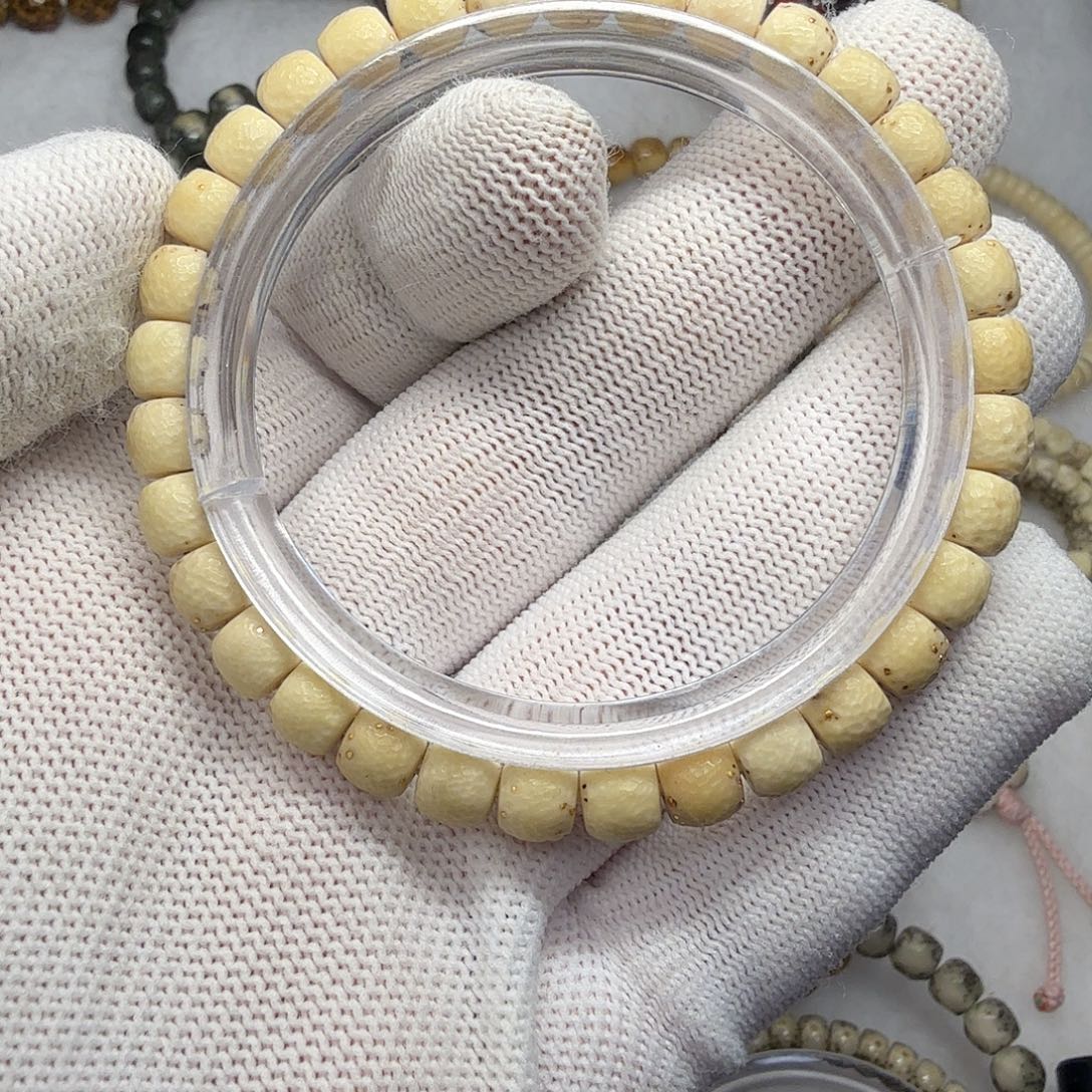 吊坠星月菩提超半臂留白锤纹直切金星