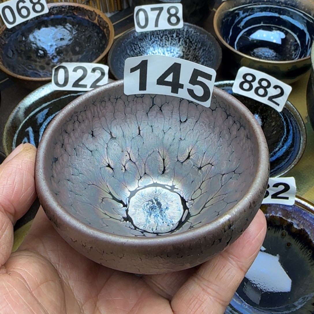 茶盏建阳建盏主人杯龙窑柴烧