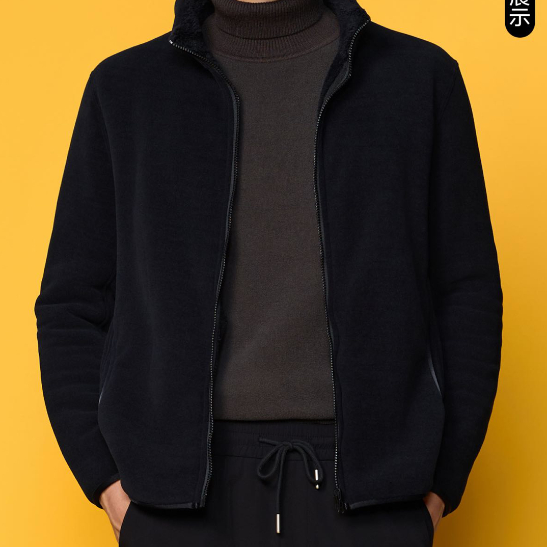 羊羔绒通勤风冬季男女同款夹克保暖热热衣247001/248001
