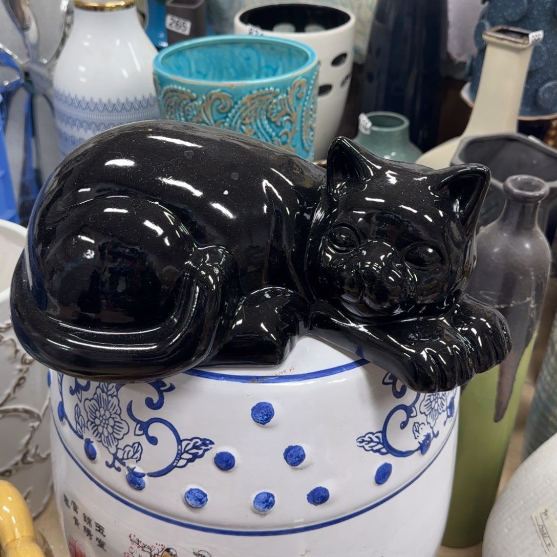 瓷片陶瓷工艺花瓶摆件