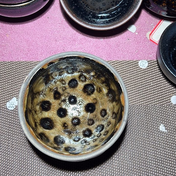 茶盏古**u建窑建盏茶器379