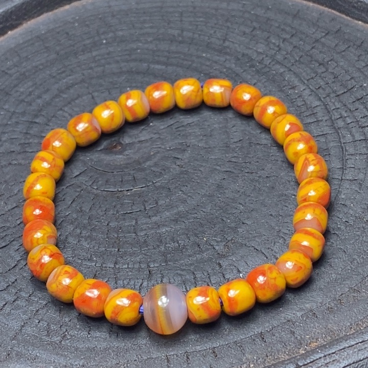 玛瑙/玉髓手链未镶嵌
