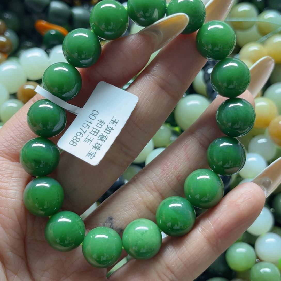 和田玉手链未镶嵌