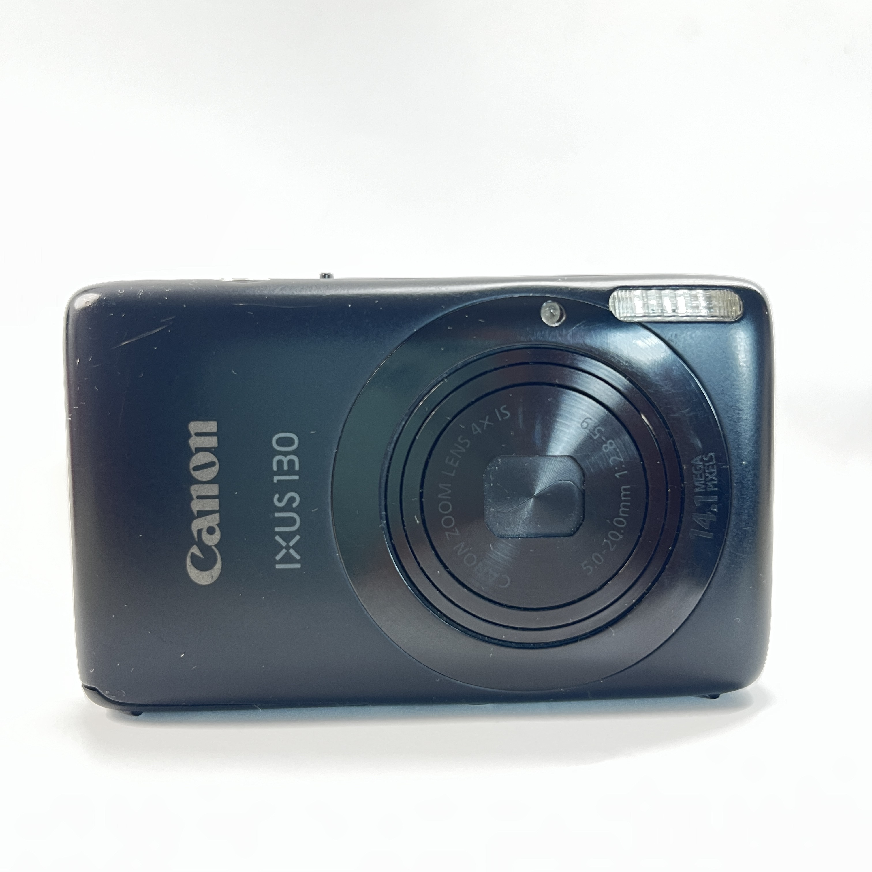 95新 Canon/佳能 ixus130黑机皇1410万像素四倍变焦数码相机