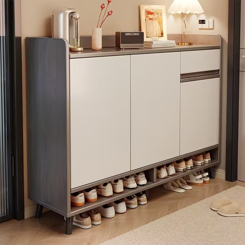 和平鞋柜家用门口简易大容量鞋架子经济型放室内好看收纳多层防尘