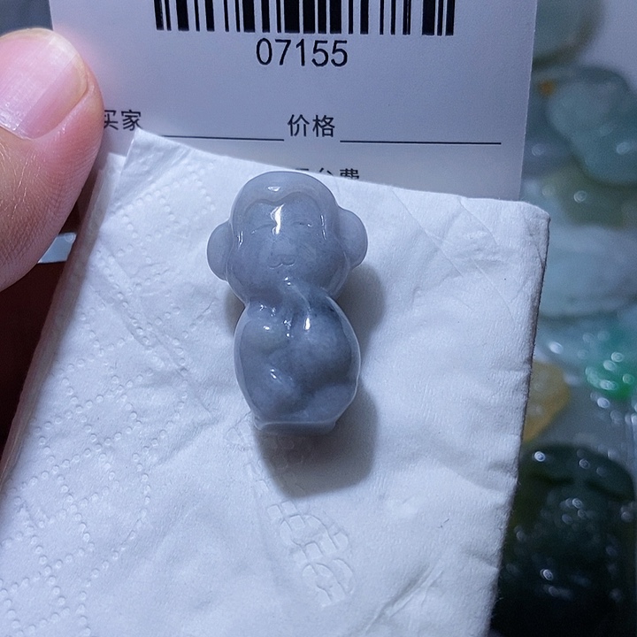 翡翠未镶嵌颈饰天光墟翡翠市场现金代购