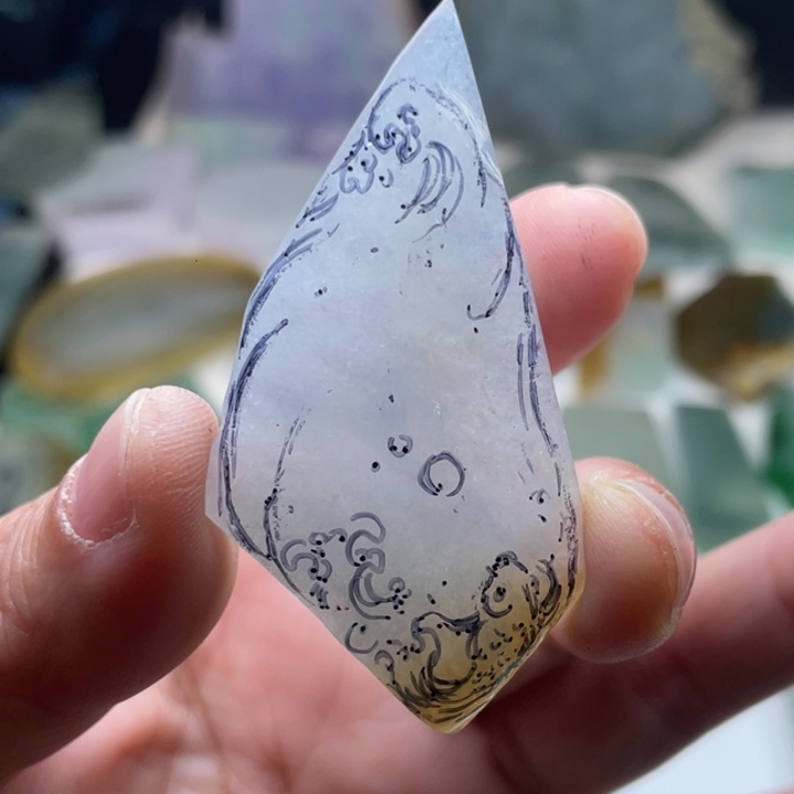 定制翡翠未镶嵌翡翠料子