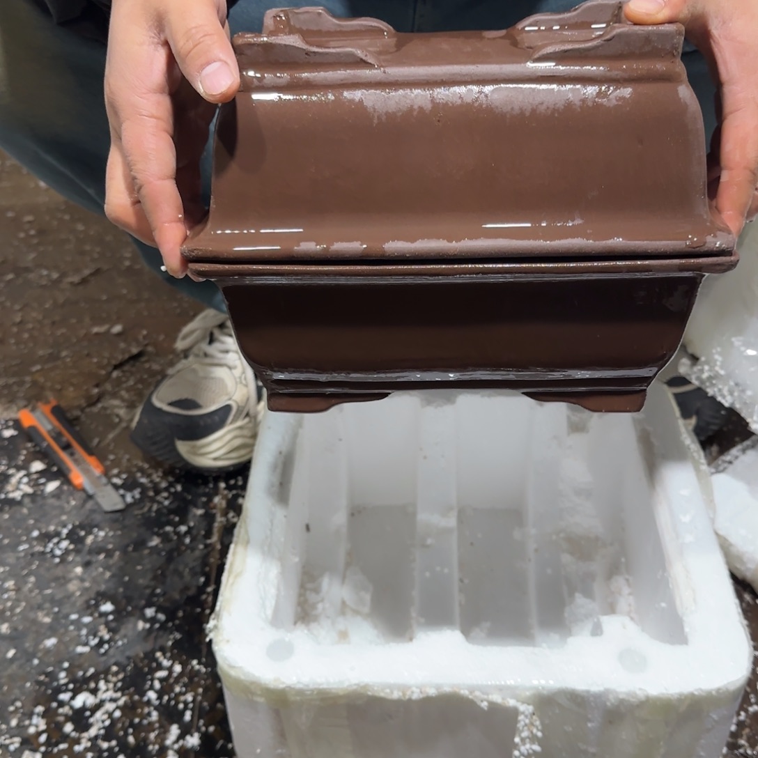 花盆紫砂口径26.18.10口径