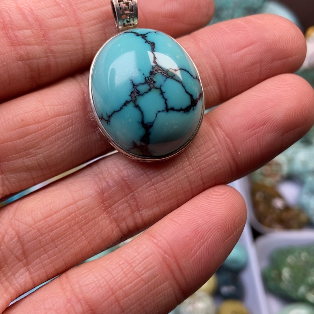 绿松石珠宝奇石未镶嵌昵***置