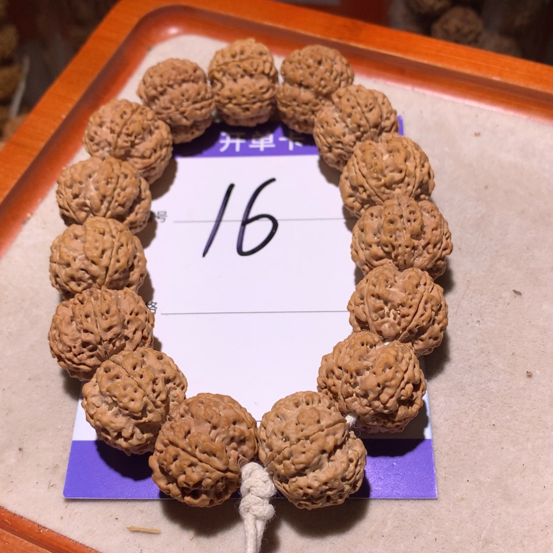 23尺寸原皮原色大金刚菩提手串