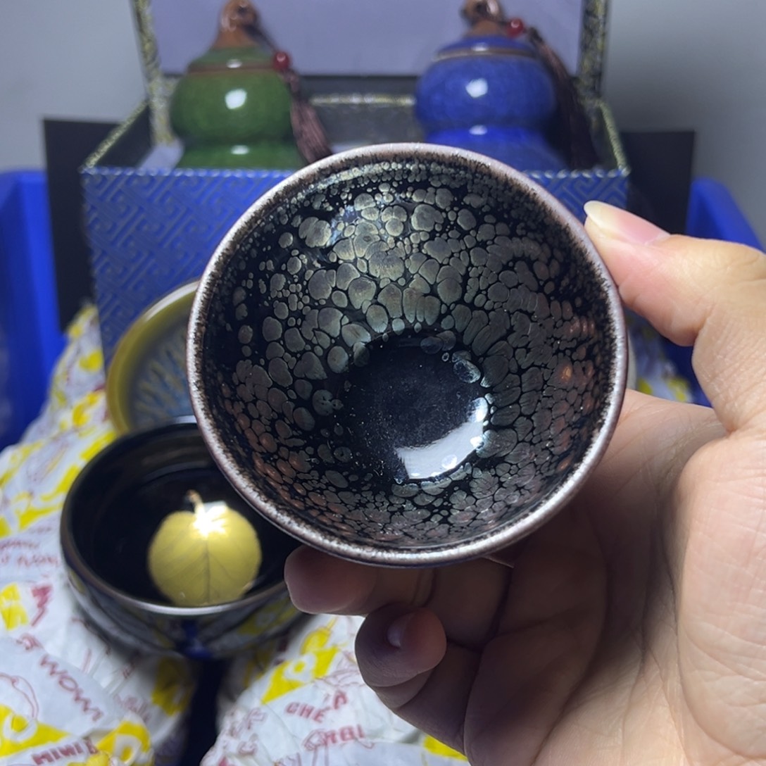 茶盏建阳建盏喝茶主人杯