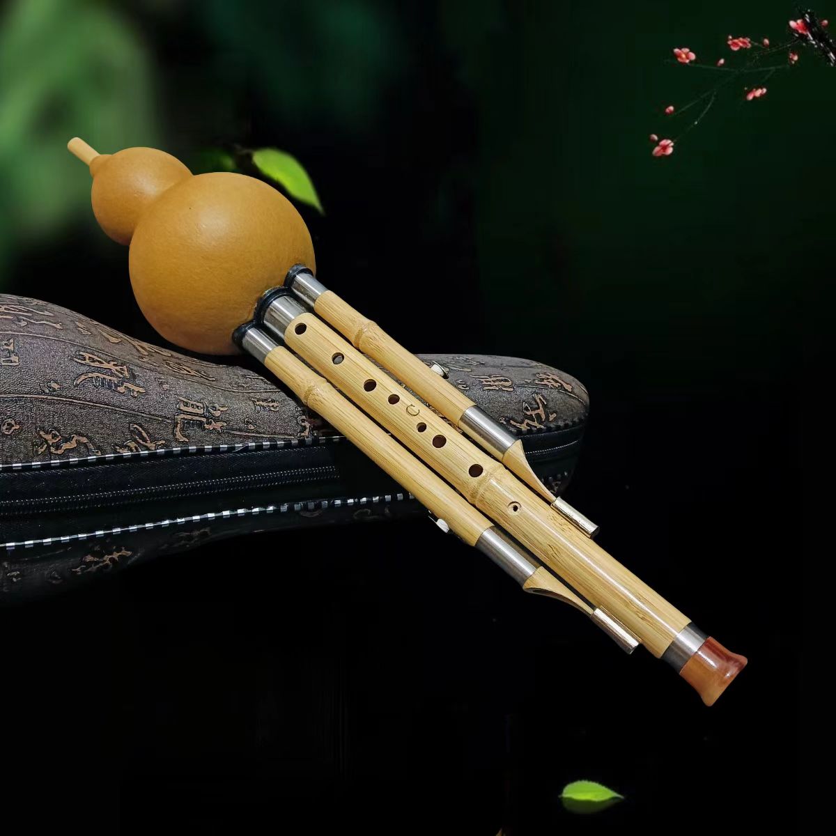 楠竹九孔葫芦丝专业演奏型9孔葫芦丝原生态葫芦成人乐器