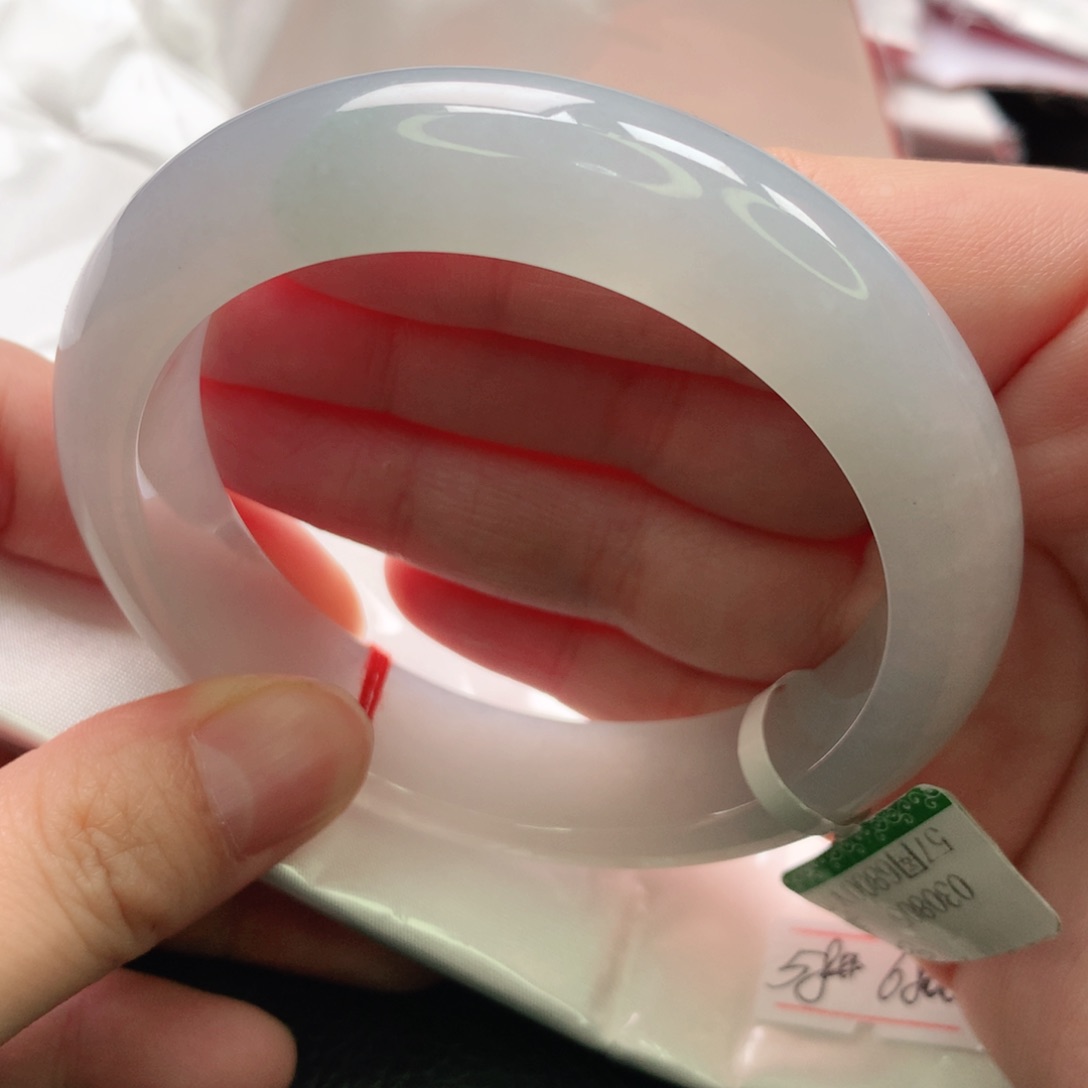 翡翠手镯未镶嵌5758圈