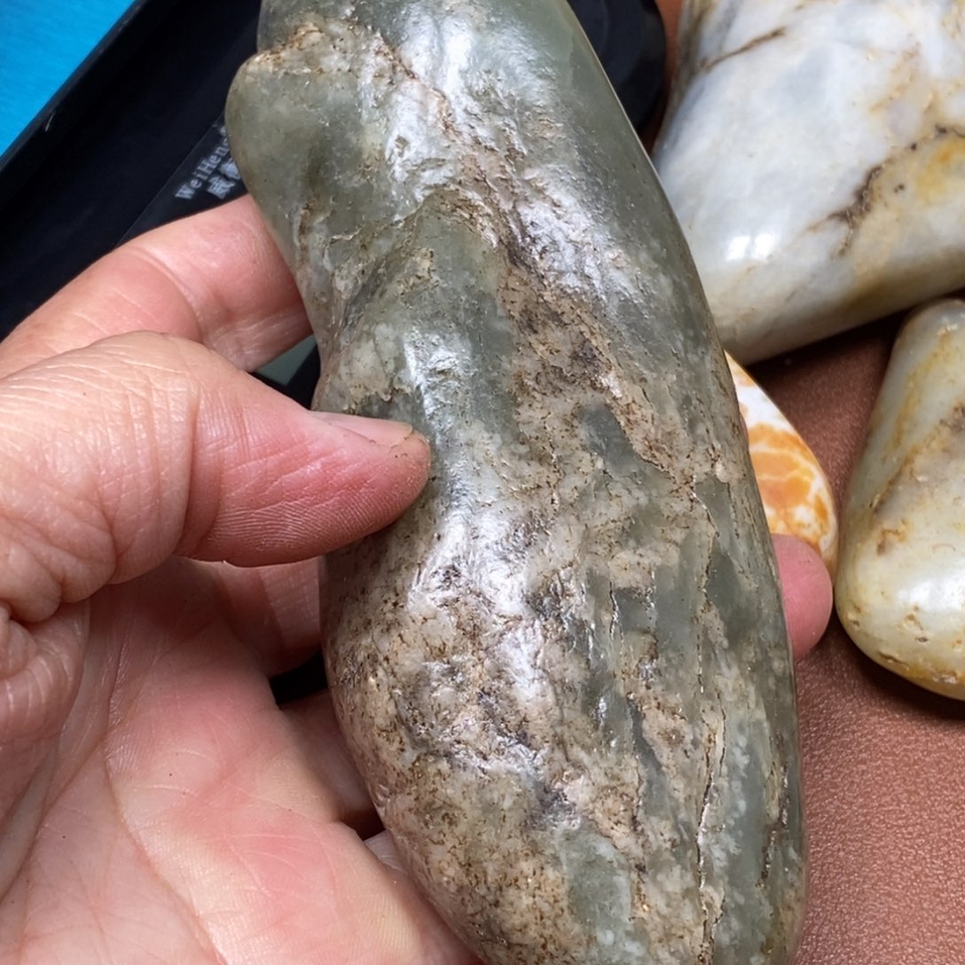 和田玉笔搁未镶嵌