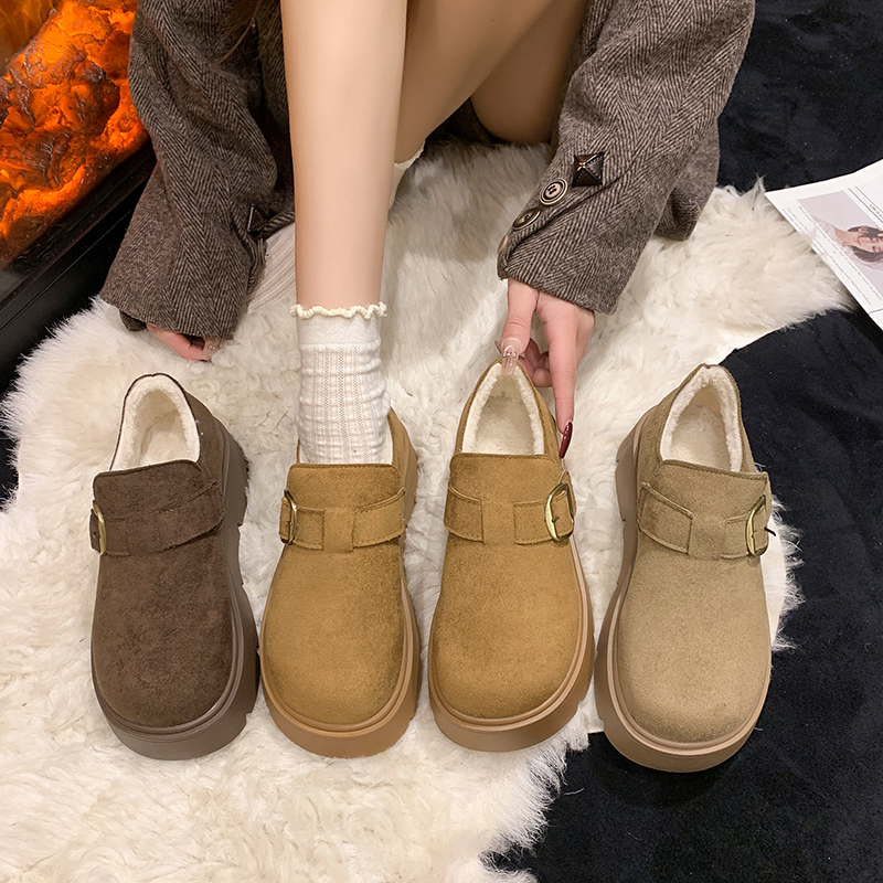 【顺丰包邮】勃肯鞋鞋里是厚实的毛绒内里像把小暖炉穿在脚上