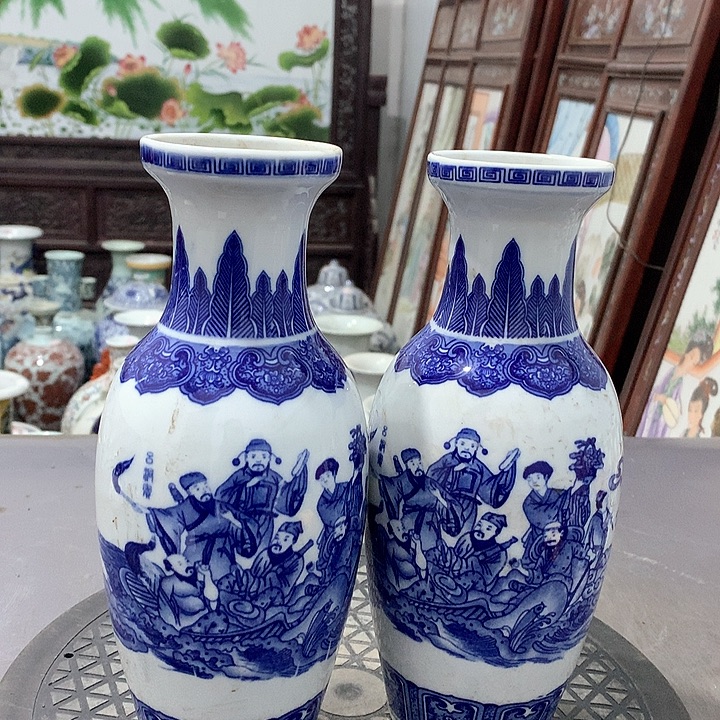 陶摆件博古架陶瓷摆件