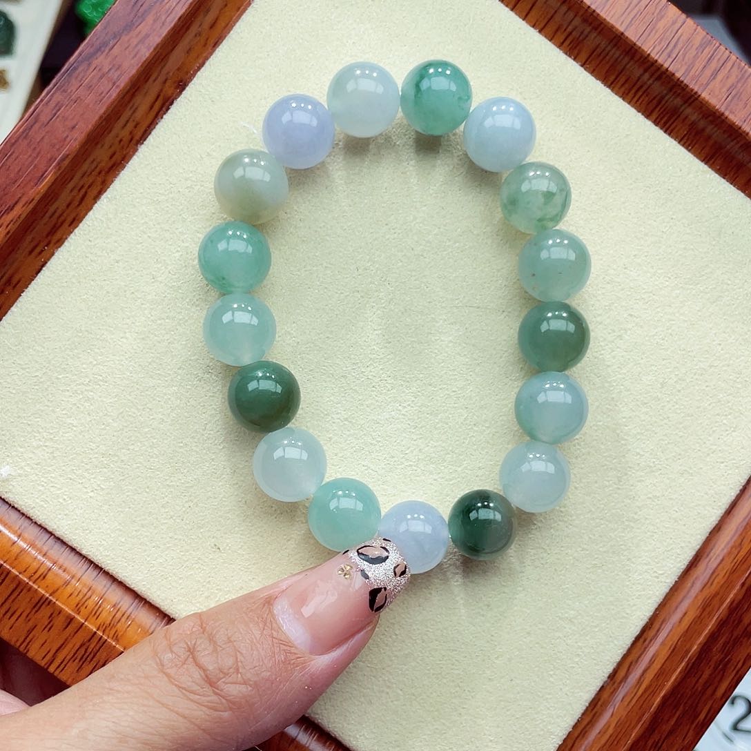 未镶嵌手链翡翠翡翠