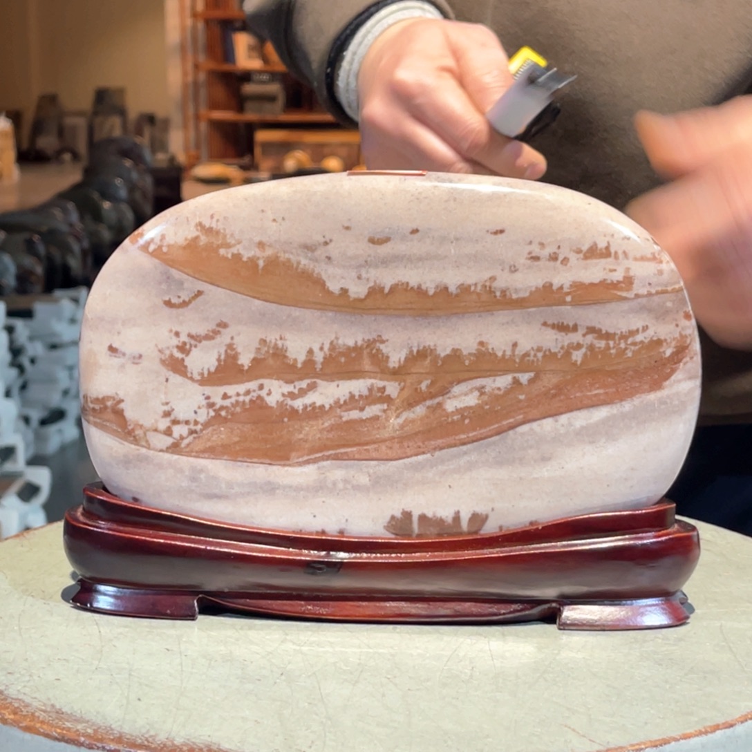 彩石三峡清江画面石 23/16/2