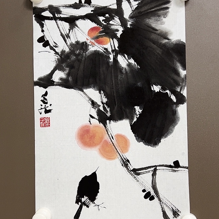 国画郭千龙  手绘原创