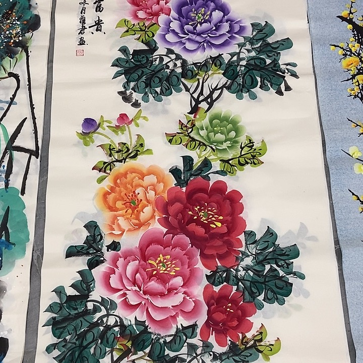 三个张画廊直播间！