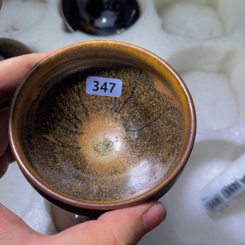 茶盏原矿原釉柴烧建盏