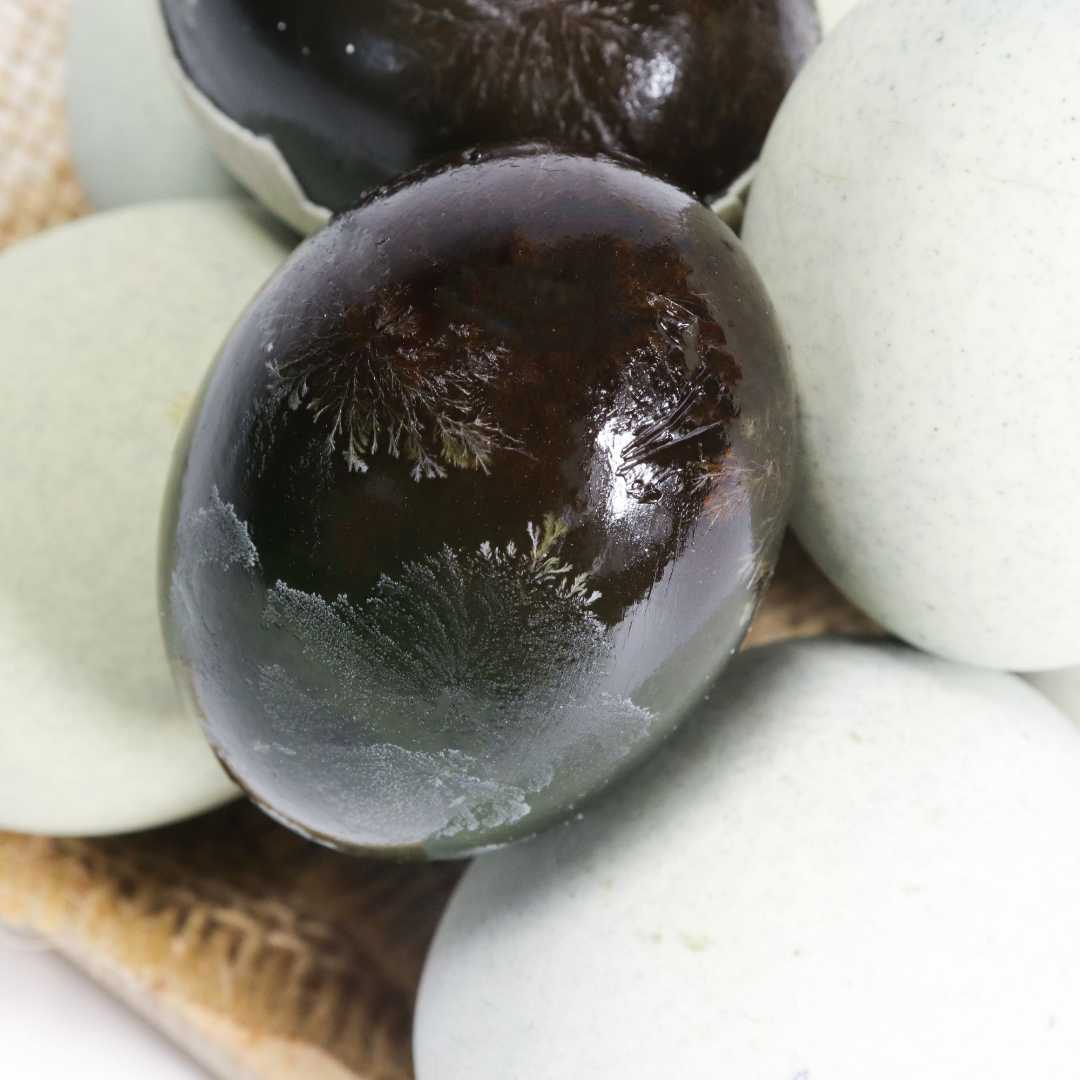 65g溏心松花蛋20枚｜五里源直发｜新鲜腌制无铅工艺｜即食必备皮蛋