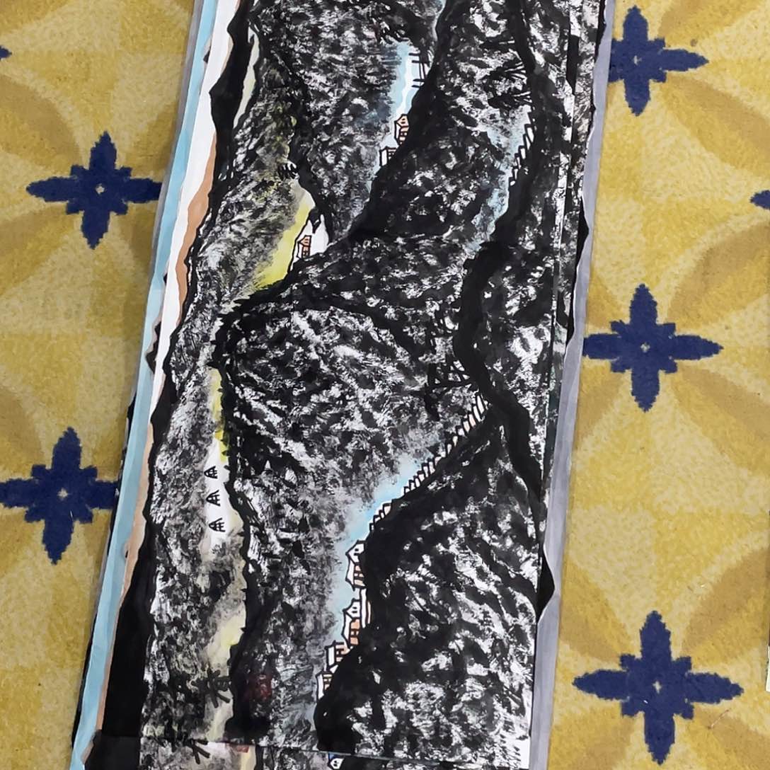 国画河****斗绘画作品孙立春老师333333