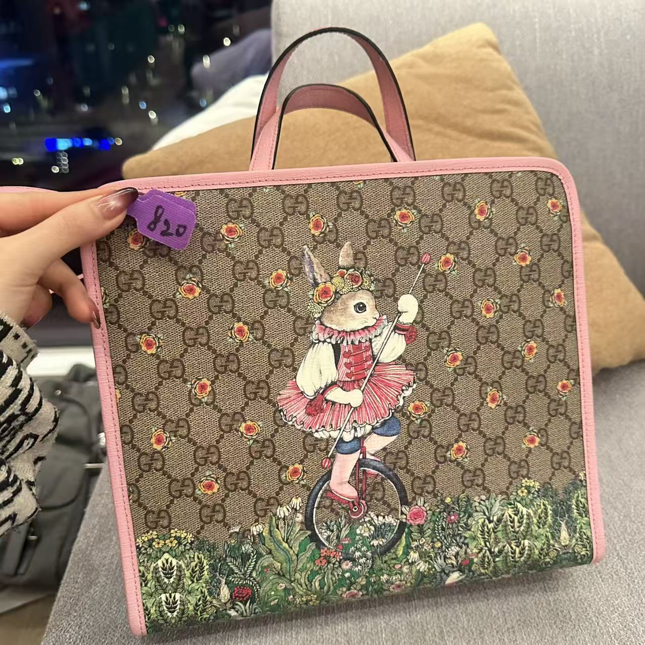 95新 GUCCI/古驰 820 he/二奢包包