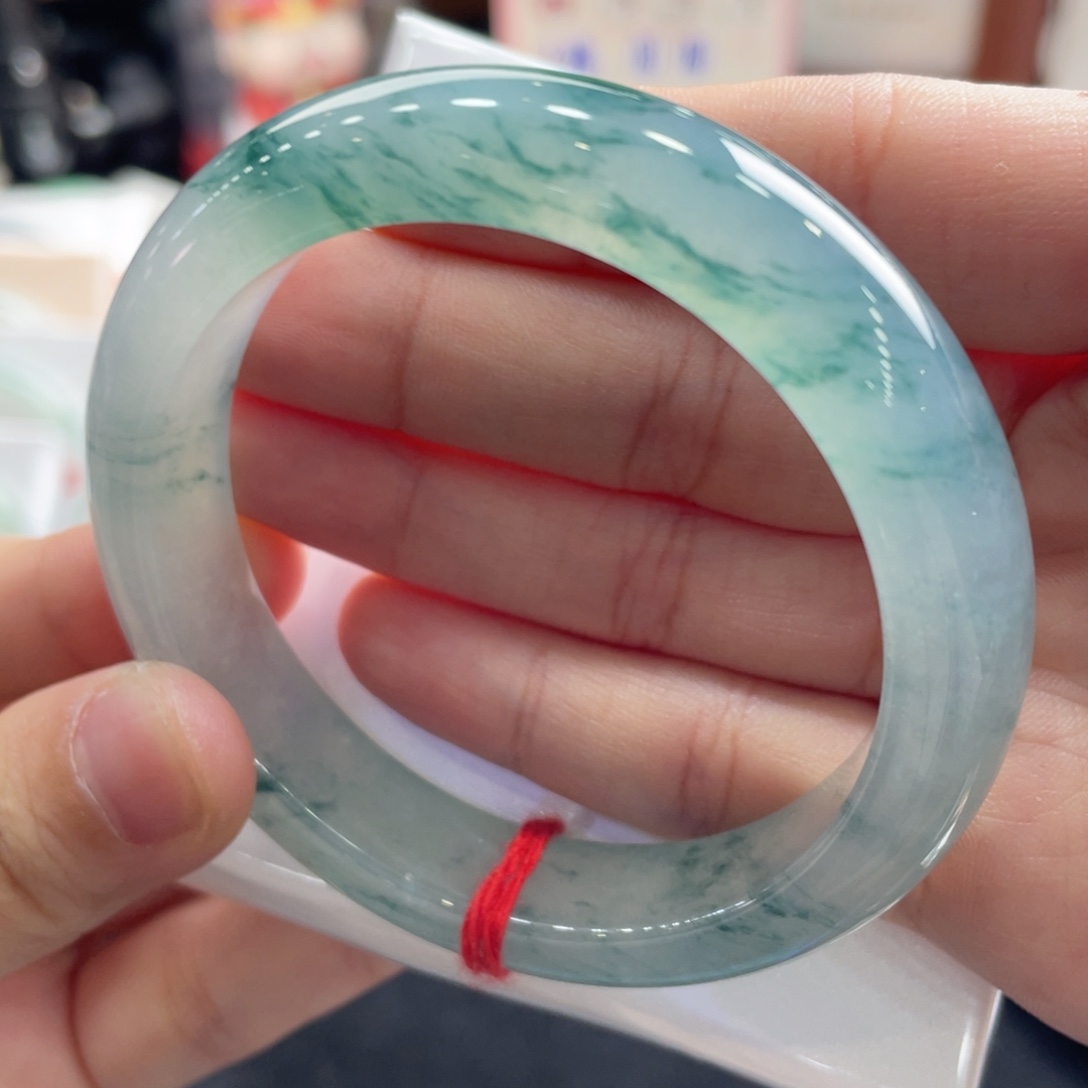 翡翠未镶嵌手镯11号