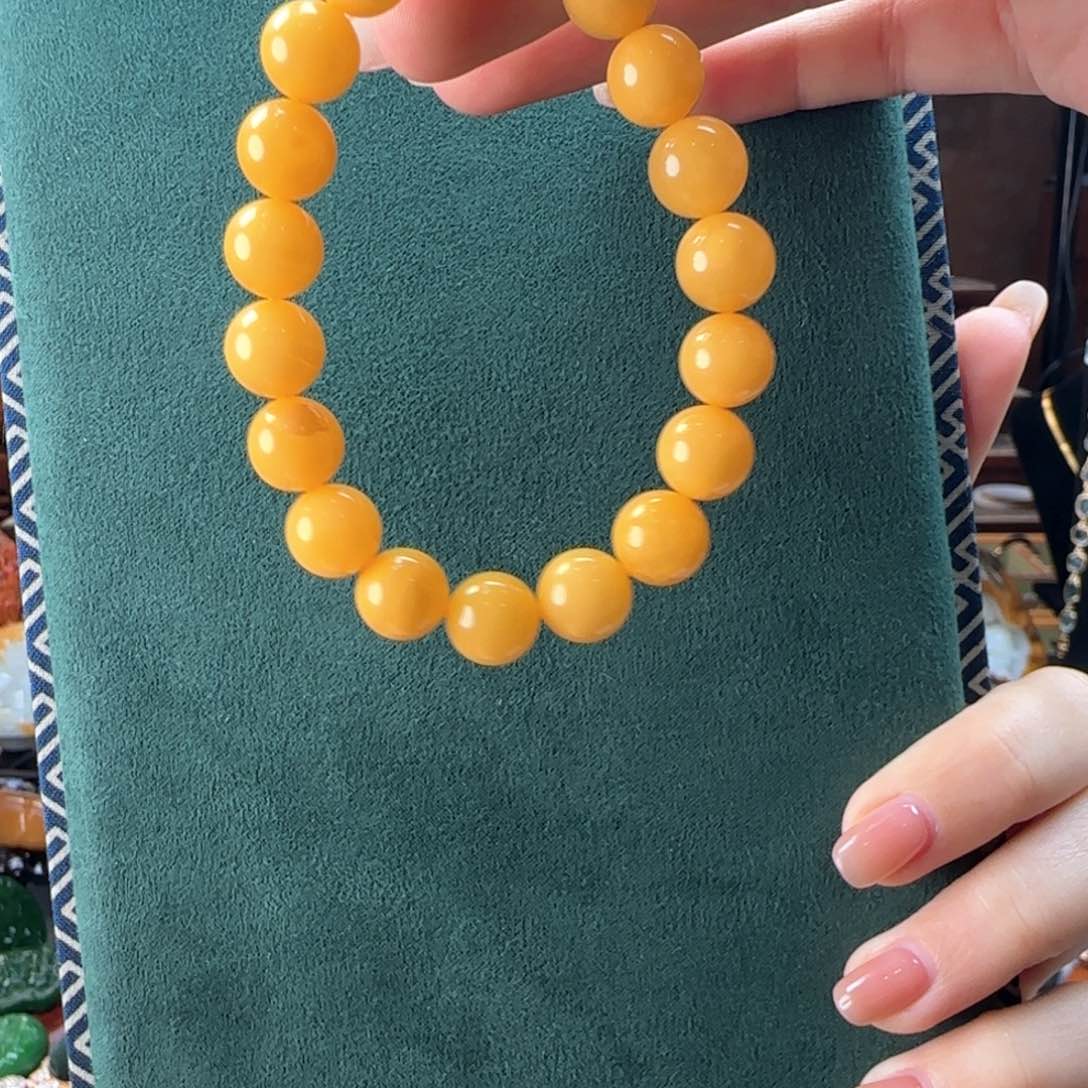 未镶嵌琥珀手链卡10