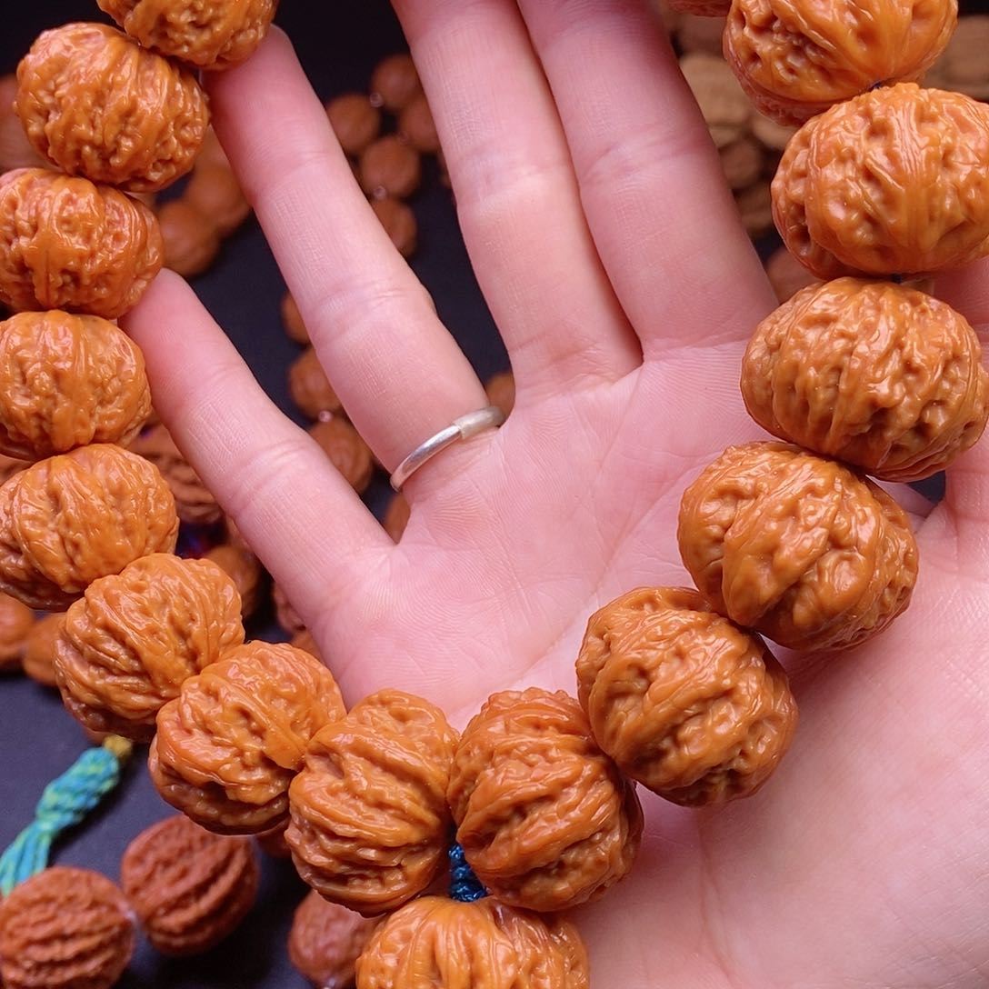 【闪购商品】文玩核桃吊坠磨盘27