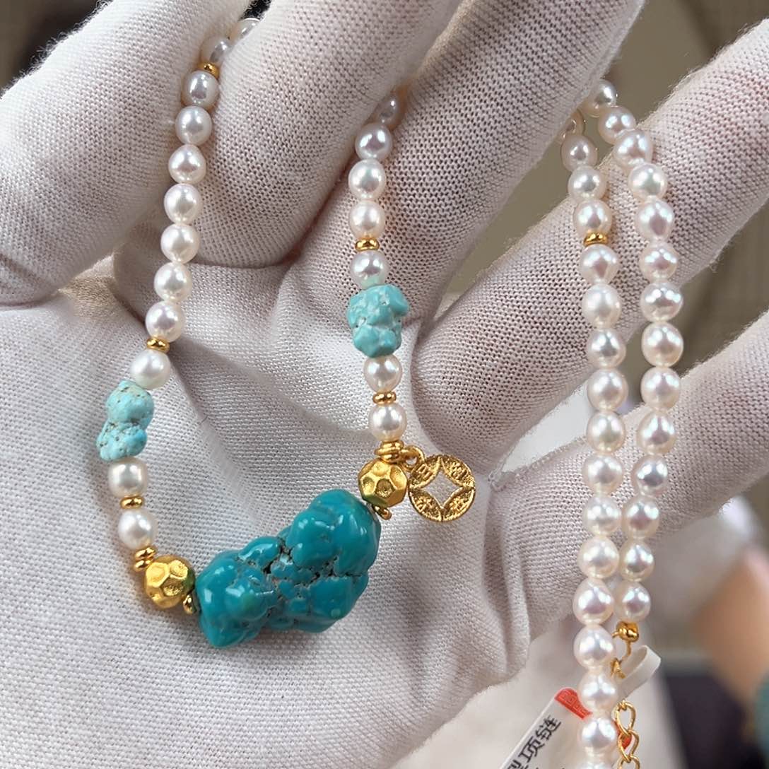 绿松石珠宝奇石未镶嵌