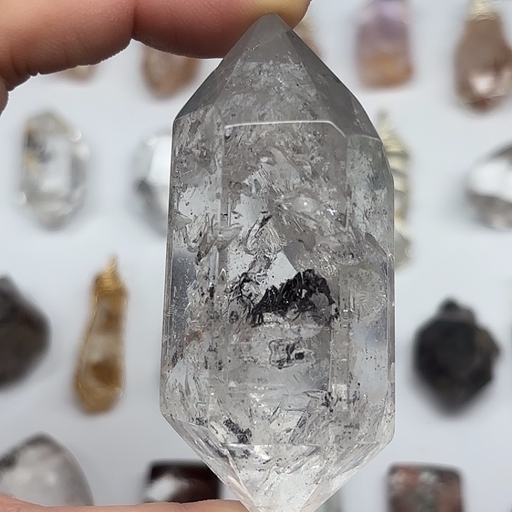 颈饰未镶嵌水晶闪灵钻手握/摆件71mm+