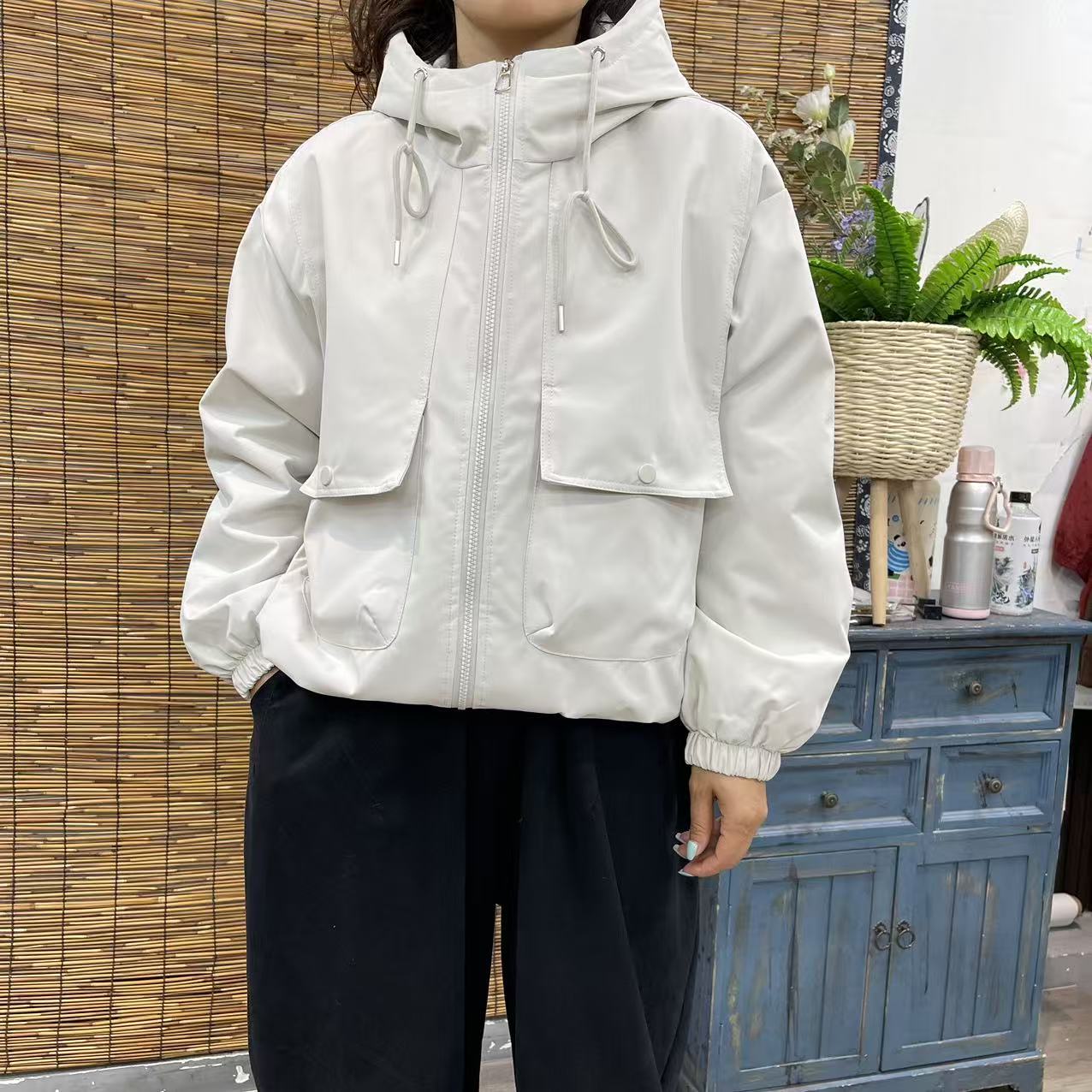 16793新款秋冬休闲减龄宽松显瘦时尚棉服外套