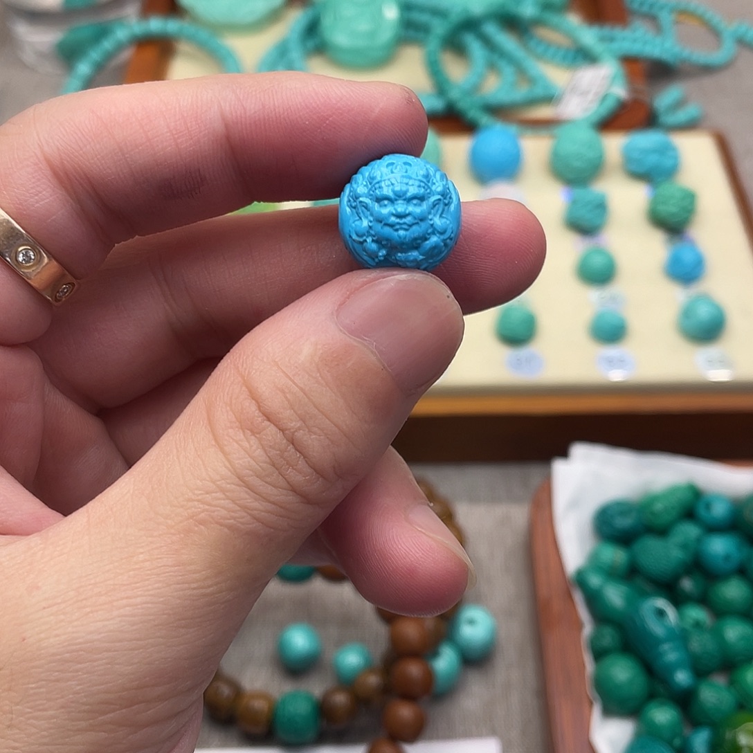 手工雕刻配饰配珠尺寸14