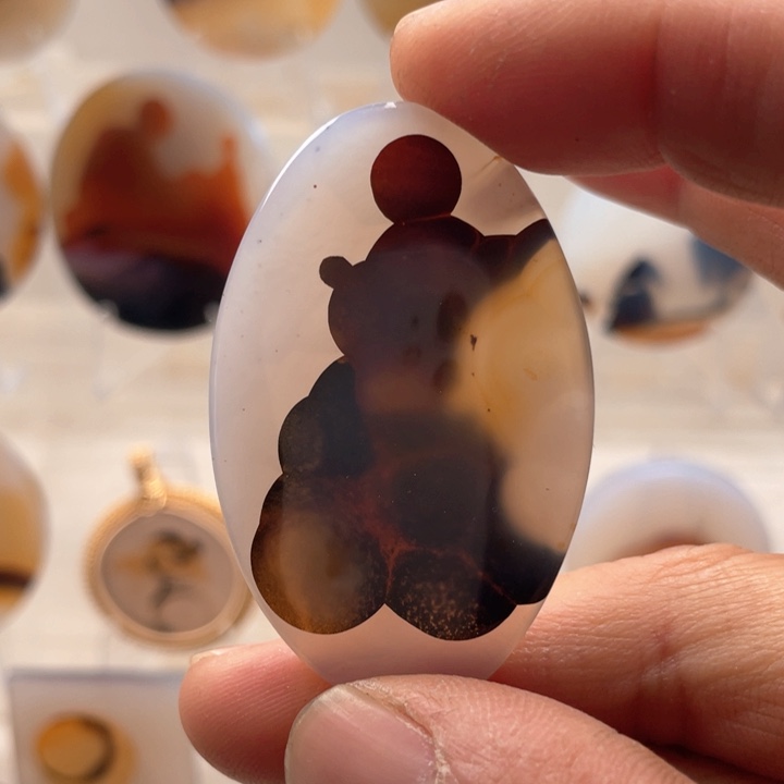 未镶嵌吊坠(不含链)玛瑙/玉髓