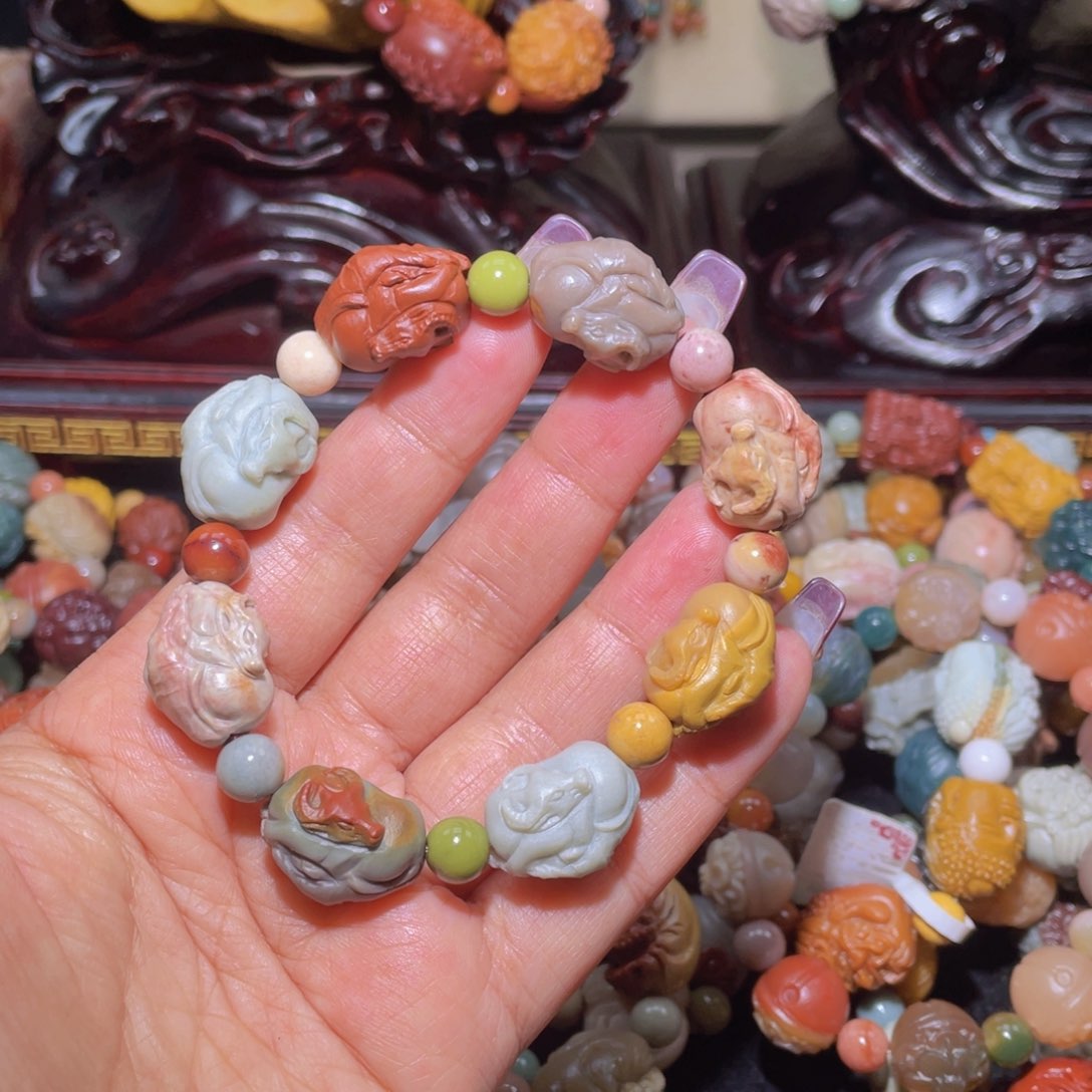 石英质玉手链未镶嵌