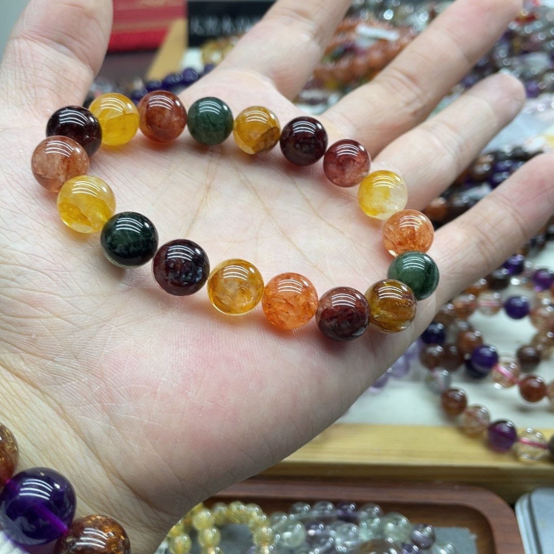 水晶手链未镶嵌天然