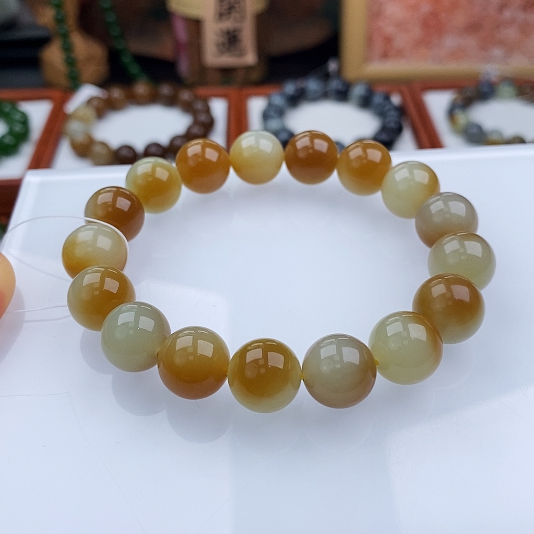 和田玉手链未镶嵌