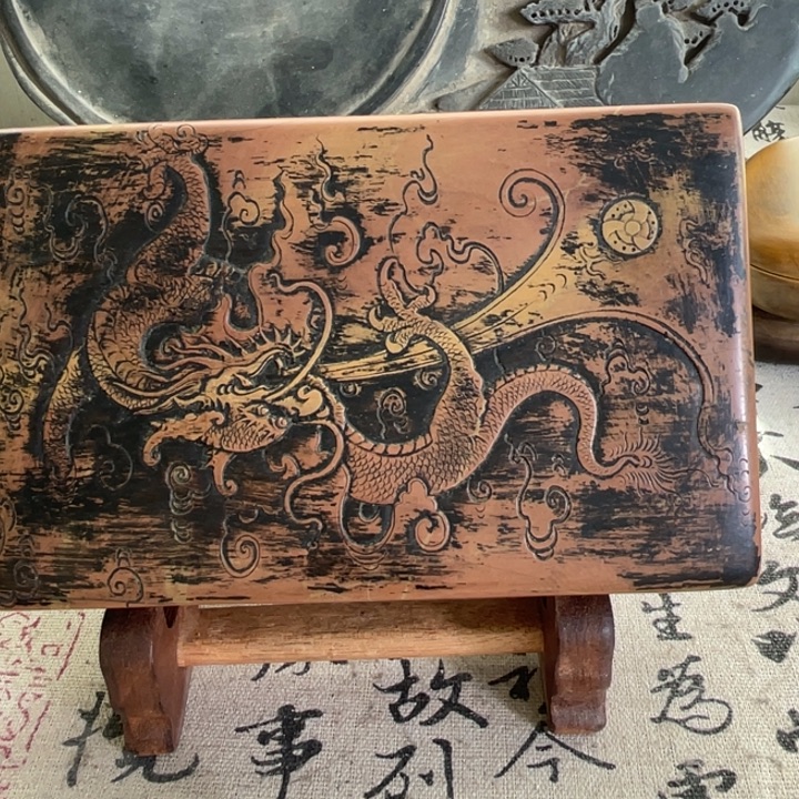 修***3红丝砚好看砚台不错